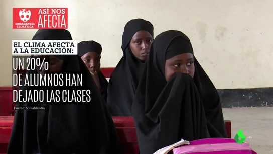 Cuando el clima afecta a la educación: un 20% de los niños en Somalilandia abandonan los estudios por la emergencia climática Cuando el clima afecta a la educación: un 20% de los niños en Somalilandia abandonan los estudios por la emergencia climática