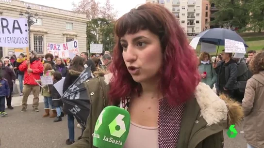 Concentración contra las operaciones inmobiliarias del Arzobispado en Madrid Concentración contra las operaciones inmobiliarias del Arzobispado en Madrid