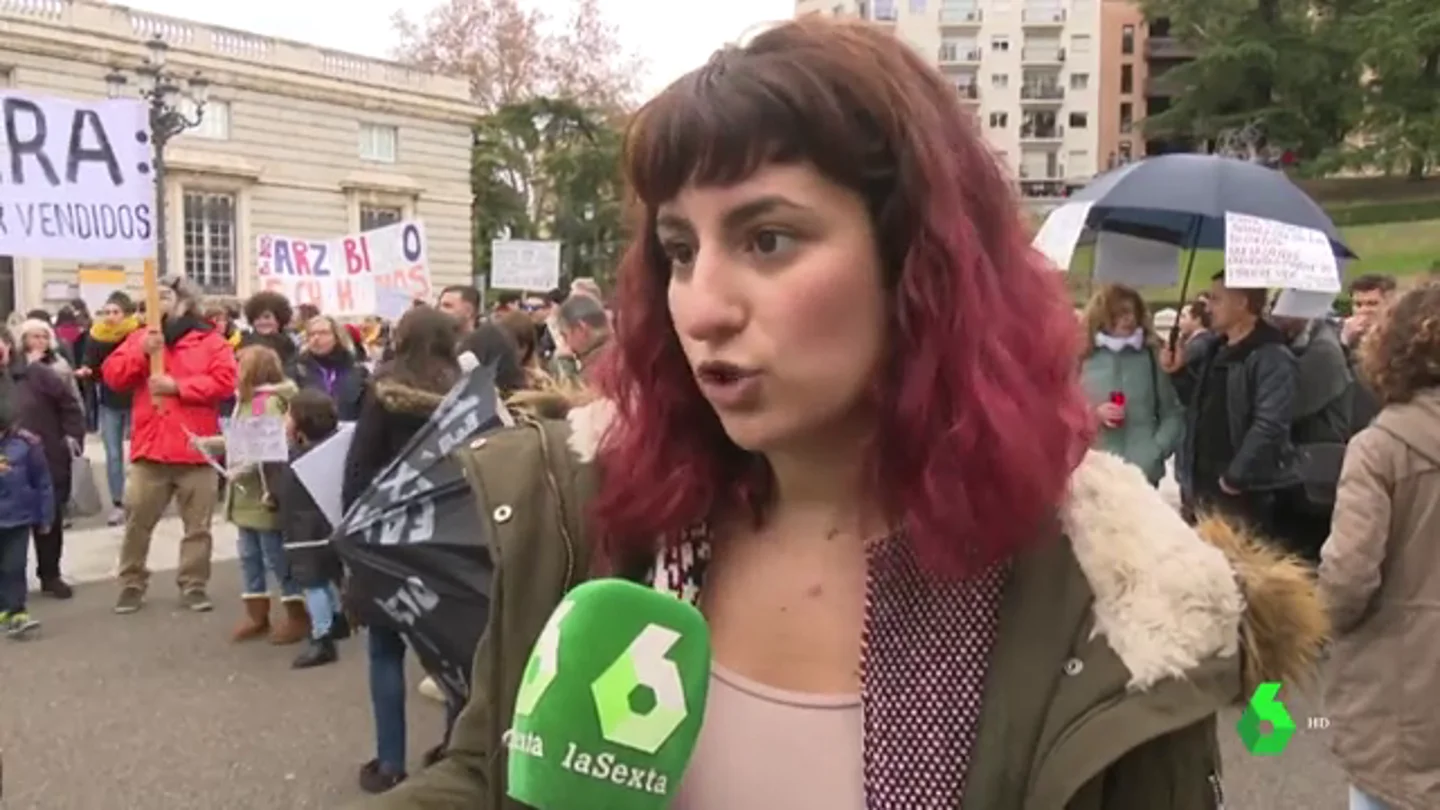 Concentración contra las operaciones inmobiliarias del Arzobispado en Madrid Concentración contra las operaciones inmobiliarias del Arzobispado en Madrid
