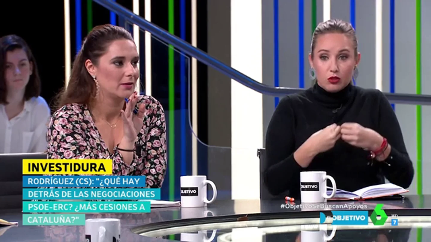 Melisa Rodríguez, a Noelia Vera: "¿Cree que el señor Rufián va a garantizar que el tren llegue a Extremadura?" Melisa Rodríguez, a Noelia Vera: "¿Cree que el señor Rufián va a garantizar que el tren llegue a Extremadura?"
