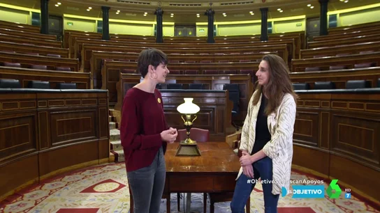 Lucía Muñoz y Marta Roque, de Unidas Podemos y ERC Lucía Muñoz y Marta Roque, de Unidas Podemos y ERC