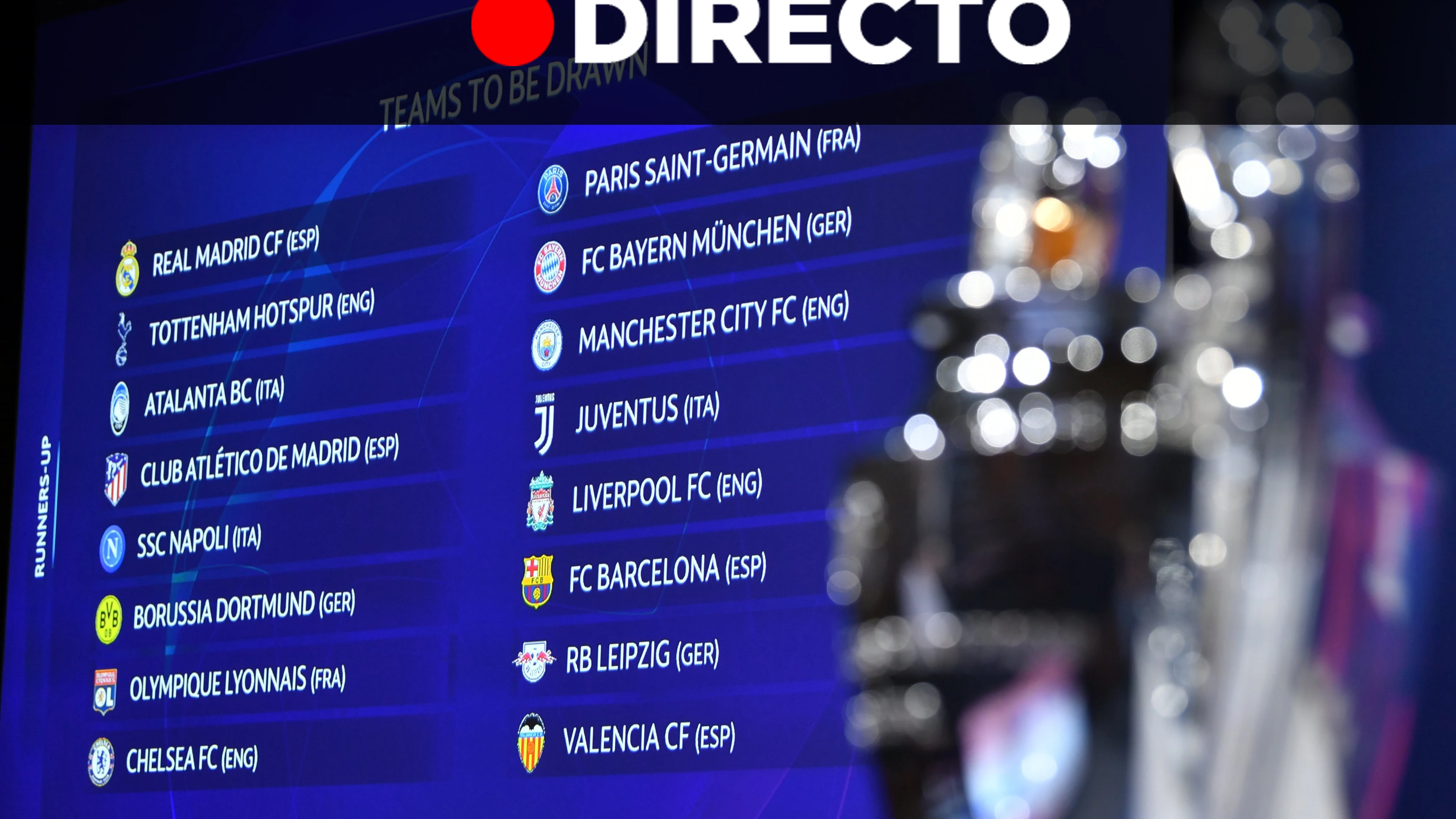 Resultado sorteo de Champions League y UEFA Europa League | Madrid, Barcelona, Atlético y Valencia, Español, Sevilla y Getafe EN DIRECTO