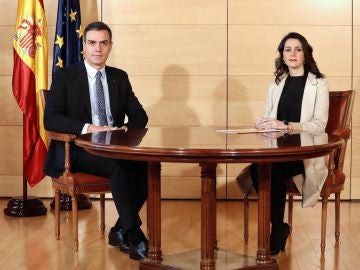Reunión entre Sánchez y Arrimadas (Archivo) Reunión entre Sánchez y Arrimadas (Archivo)