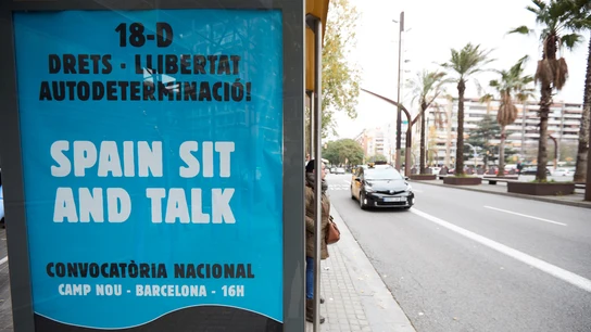Marquesinas ocupadas por Tsunami Democràtic Marquesinas ocupadas por Tsunami Democràtic