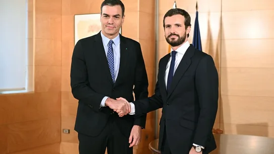 Pedro Sánchez y Pablo Casado Pedro Sánchez y Pablo Casado