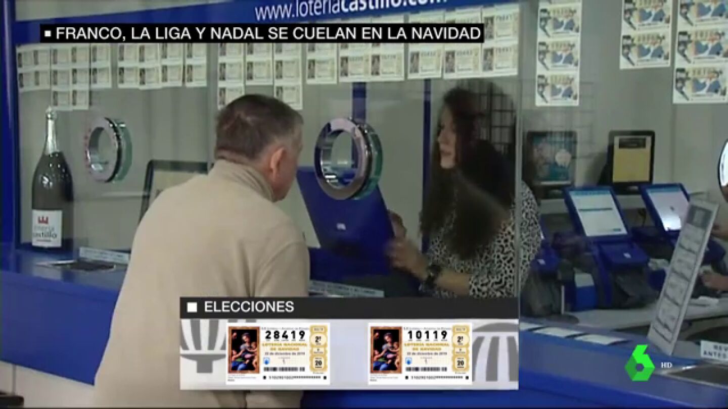 La exhumaci&oacute;n de Franco, las elecciones y Nadal se cuelan en la Loter&iacute;a: estos son los n&uacute;meros m&aacute;s buscados