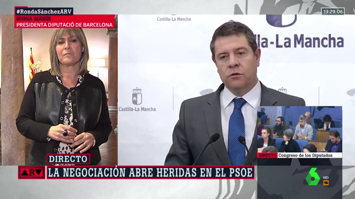 Nuria Marín (PSC) responde a Lambán y Page: "Sus comentarios no representan a los vecinos de sus comunidades" Nuria Marín (PSC) responde a Lambán y Page: "Sus comentarios no representan a los vecinos de sus comunidades"
