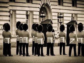 Cambio de guardia en el Palacio de Buckingham Cambio de guardia en el Palacio de Buckingham