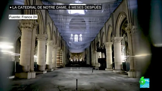 Un guiño que cambió la historia: Macron decidió salvar Notre Dame poniendo en riesgo la vida de 20 hombres Un guiño que cambió la historia: Macron decidió salvar Notre Dame poniendo en riesgo la vida de 20 hombres