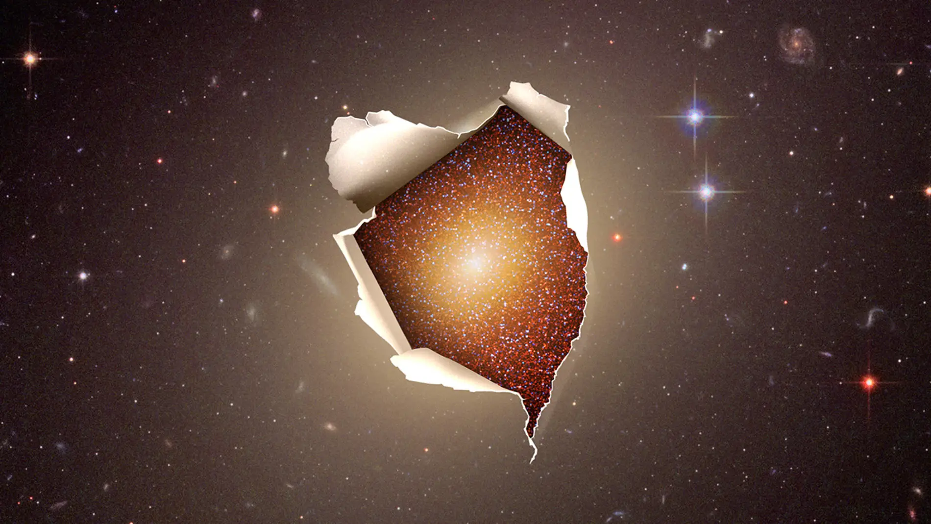 Detectadas estrellas jovenes en las galaxias mas viejas del universo