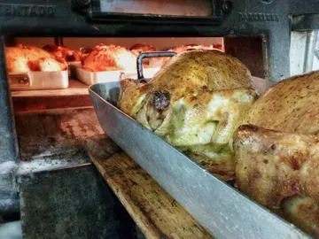 Capón cocinado Capón cocinado