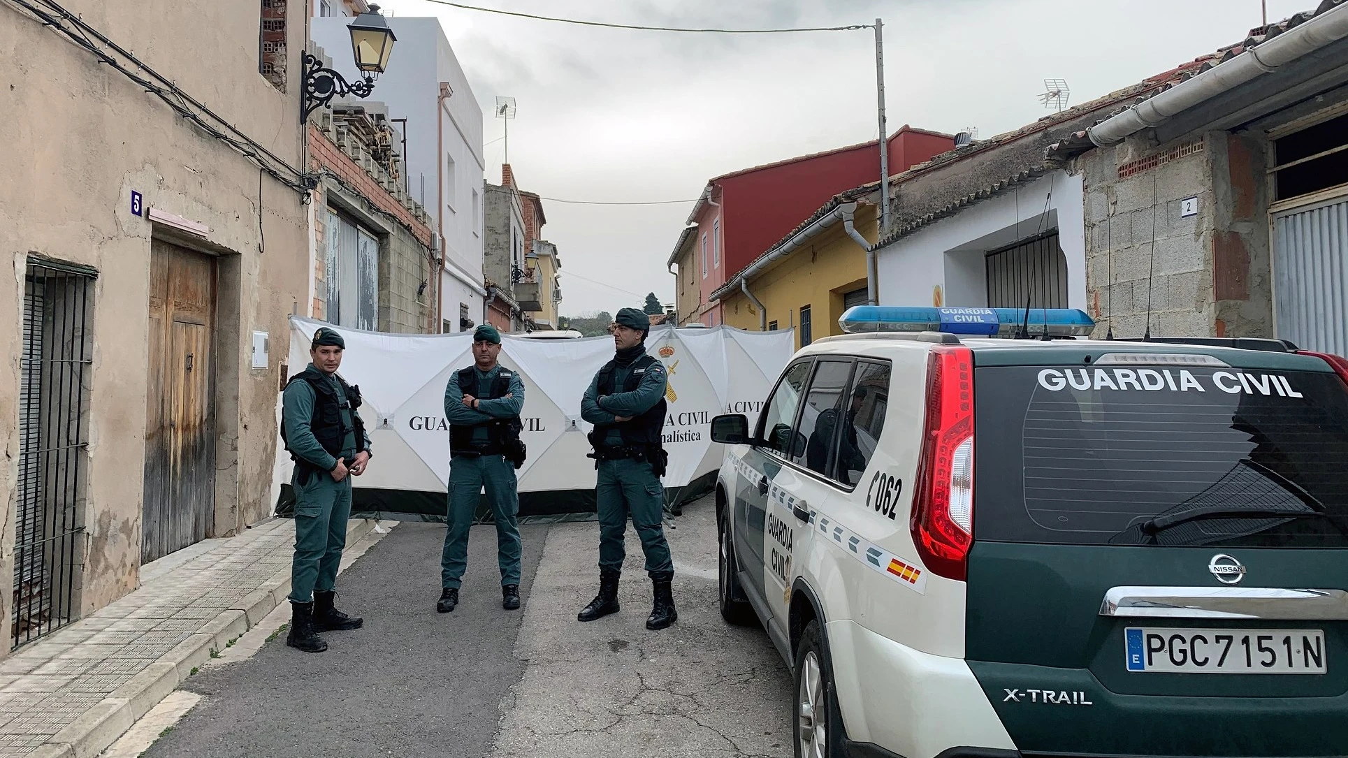 Registro en la casa de Jorge Ignacio en Manuel