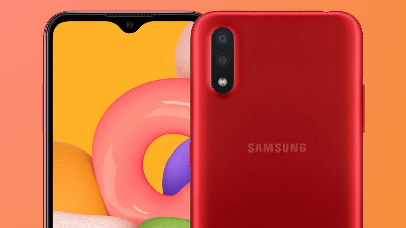 Samsung Galaxy A01, un móvil básico con hasta 8GB de RAM