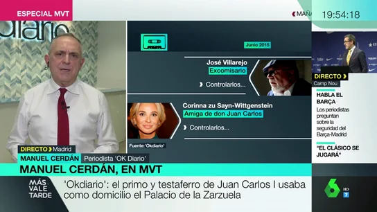 'Palacio de la Zarzuela, 28071, Madrid': la dirección que usaba el primo y testaferro de Juan Carlos I en sus contratos pantalla 'Palacio de la Zarzuela, 28071, Madrid': la dirección que usaba el primo y testaferro de Juan Carlos I en sus contratos pantalla
