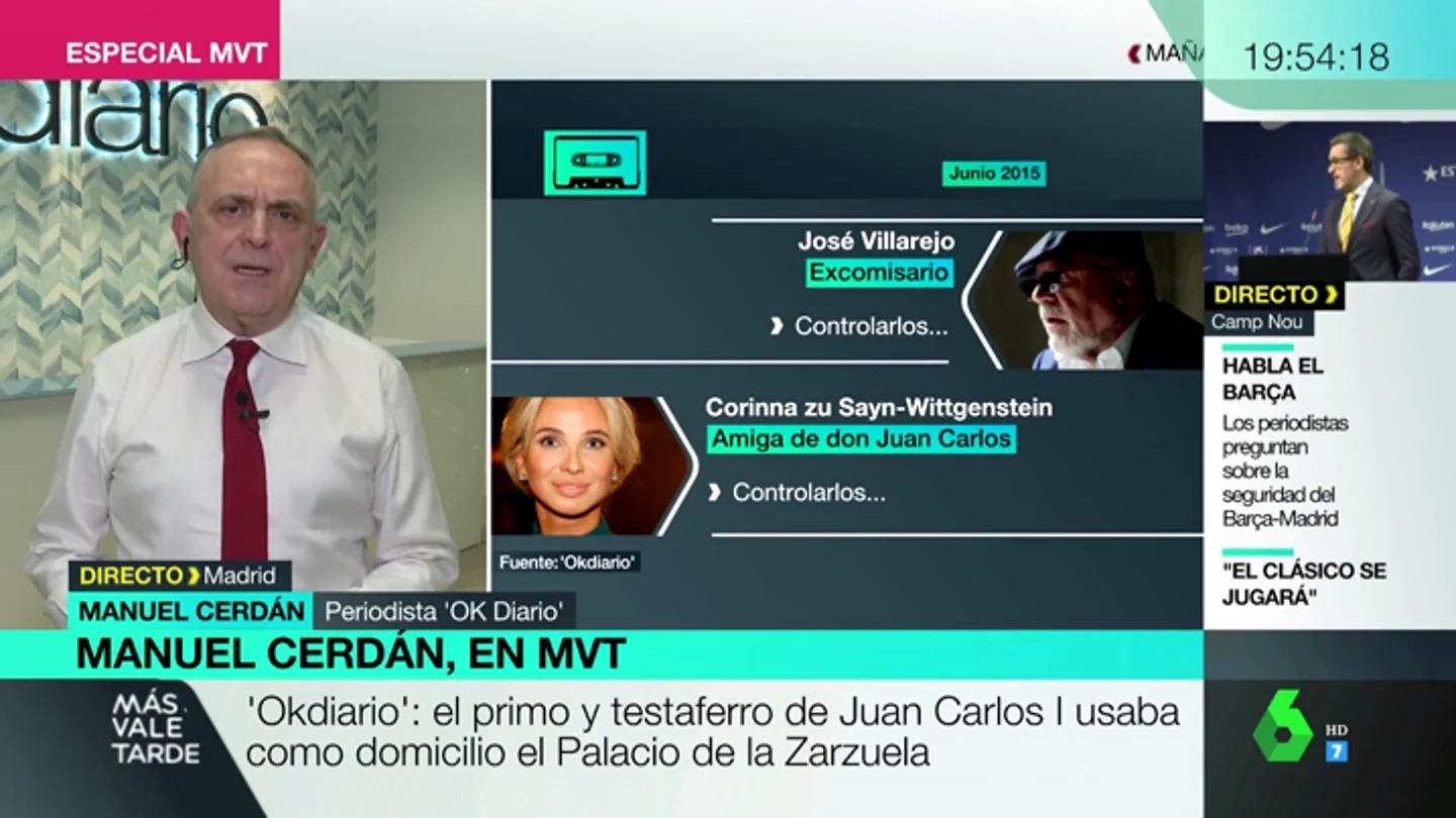 'Palacio de la Zarzuela, 28071, Madrid': la dirección que usaba el primo y testaferro de Juan Carlos I en sus contratos pantalla 'Palacio de la Zarzuela, 28071, Madrid': la dirección que usaba el primo y testaferro de Juan Carlos I en sus contratos pantalla