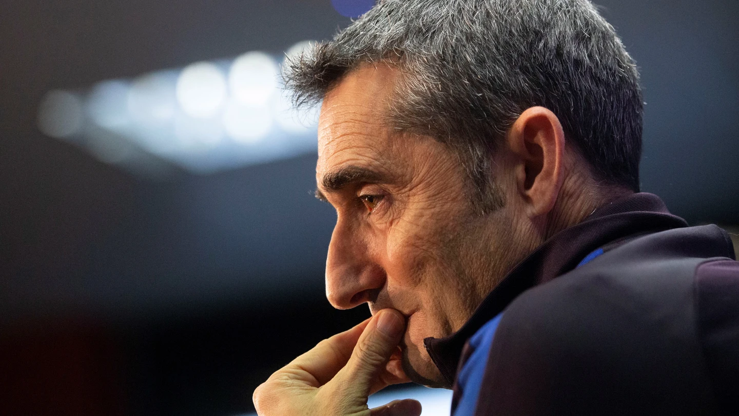 Valverde, en una conferencia de prensa. Valverde, en una conferencia de prensa.