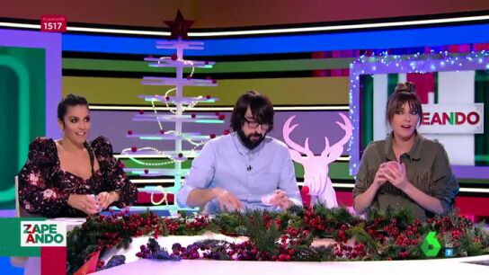 Lorena Castell, Quique Peinado y Anna Simon