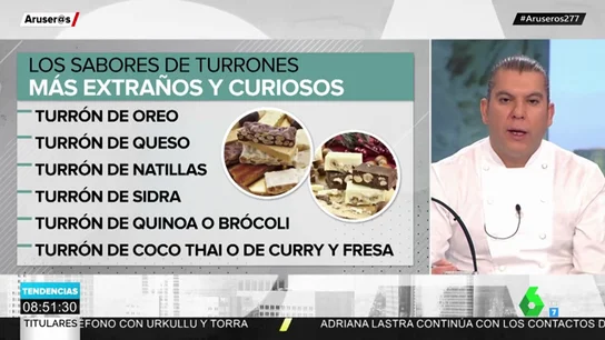 De los sabores más extraños al turrón que se puede beber De los sabores más extraños al turrón que se puede beber