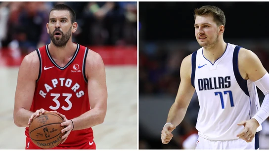 Marc Gasol y Luka Doncic Marc Gasol y Luka Doncic