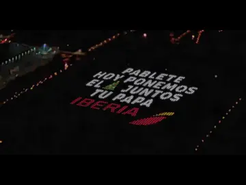 Iberia permite mandar un mensaje navideño a 1000 pies de altura Iberia permite mandar un mensaje navideño a 1000 pies de altura