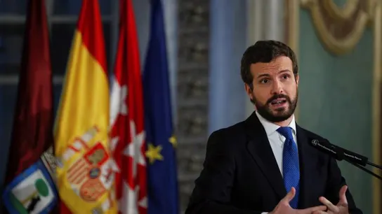El líder del PP, Pablo Casado El líder del PP, Pablo Casado