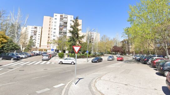 El lugar donde han ocurrido los hechos, en el distrito madrile&ntilde;o de San Blas