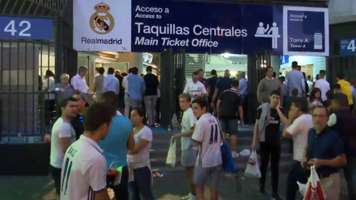 Aficionados del Real Madrid