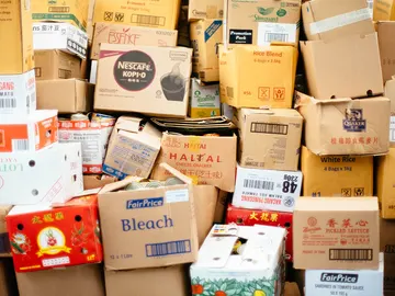 Cajas apiladas Cajas apiladas