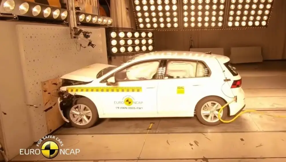 Volkswagen Golf pasa los test EuroNCAP