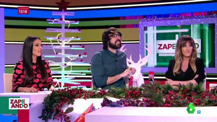 Lorena Castell, Quique Peinado y Anna Simon