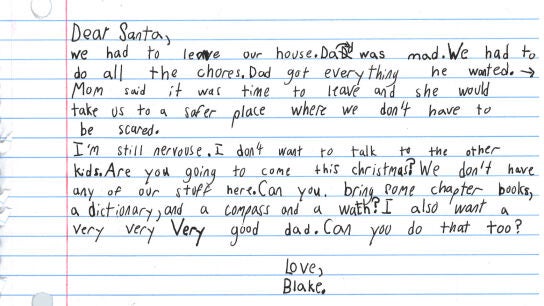 La carta que el peque&ntilde;o Blake envi&oacute; a Pap&aacute; Noel