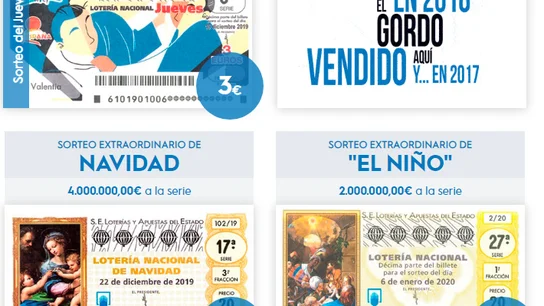 Lotería Nacional de Navidad 2019: todo lo que necesitas saber Lotería Nacional de Navidad 2019: todo lo que necesitas saber