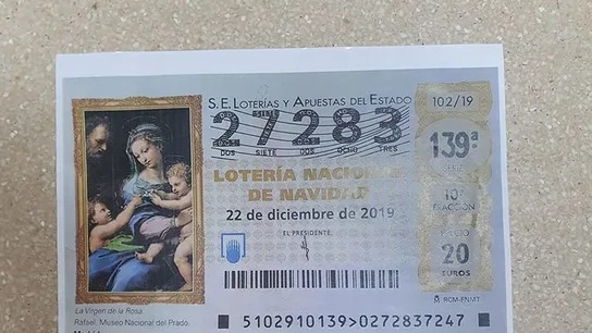 Número del décimo robado Número del décimo robado
