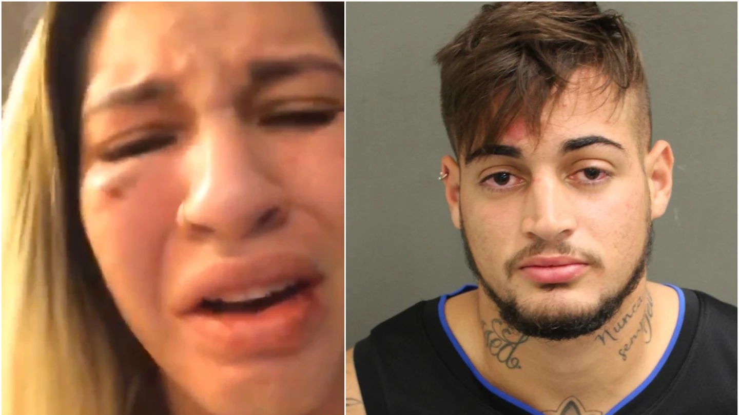 Milena Bemfica denuncia haber sufrido malos tratos por parte de su marido Jean, portero del Sao Paulo Milena Bemfica denuncia haber sufrido malos tratos por parte de su marido Jean, portero del Sao Paulo