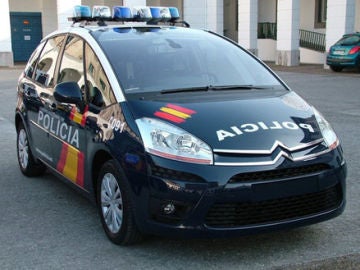 Coche de la Policía Nacional Coche de la Policía Nacional