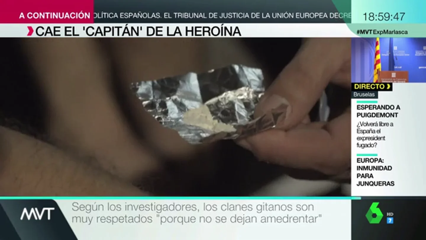 La Policía Nacional detiene al Capitán, uno de los mayores traficantes de heroína de nuestro país La Policía Nacional detiene al Capitán, uno de los mayores traficantes de heroína de nuestro país