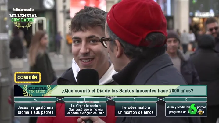 ¿Cuánto saben los millennials sobre la Navidad?: "El día de los Santos Inocentes Jesús le gastó una broma a sus padres"