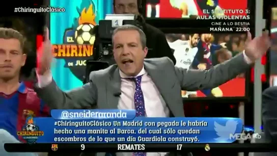 Lo nunca visto: Cristóbal Soria reconoce el "robo" al Real Madrid en el Clásico Lo nunca visto: Cristóbal Soria reconoce el "robo" al Real Madrid en el Clásico