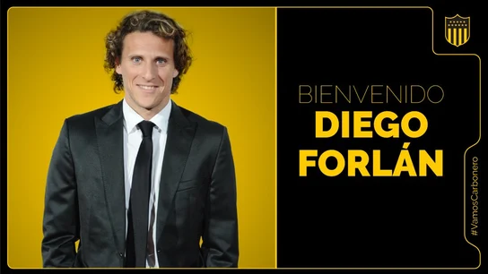 Diego Forlán, nuevo entrenador del Peñarol Diego Forlán, nuevo entrenador del Peñarol