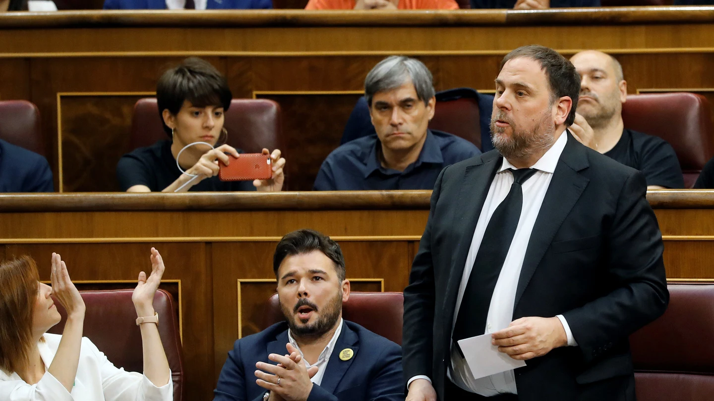Oriol Junqueras, en el Congreso de los Diputados Oriol Junqueras, en el Congreso de los Diputados