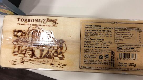 El turr&oacute;n sobre el que alerta Sanidad