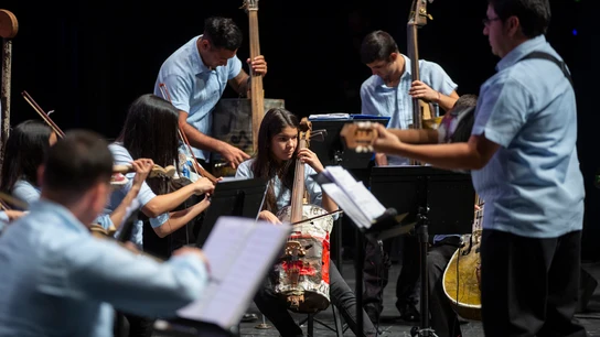 Gira de la orquesta Cateura en España el año pasado Orquesta Cateura
