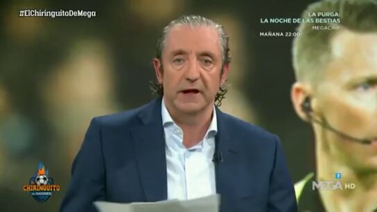 Josep Pedrerol, tajante: "Exigimos escuchar el VAR del Cl&aacute;sico por la limpieza del f&uacute;tbol"