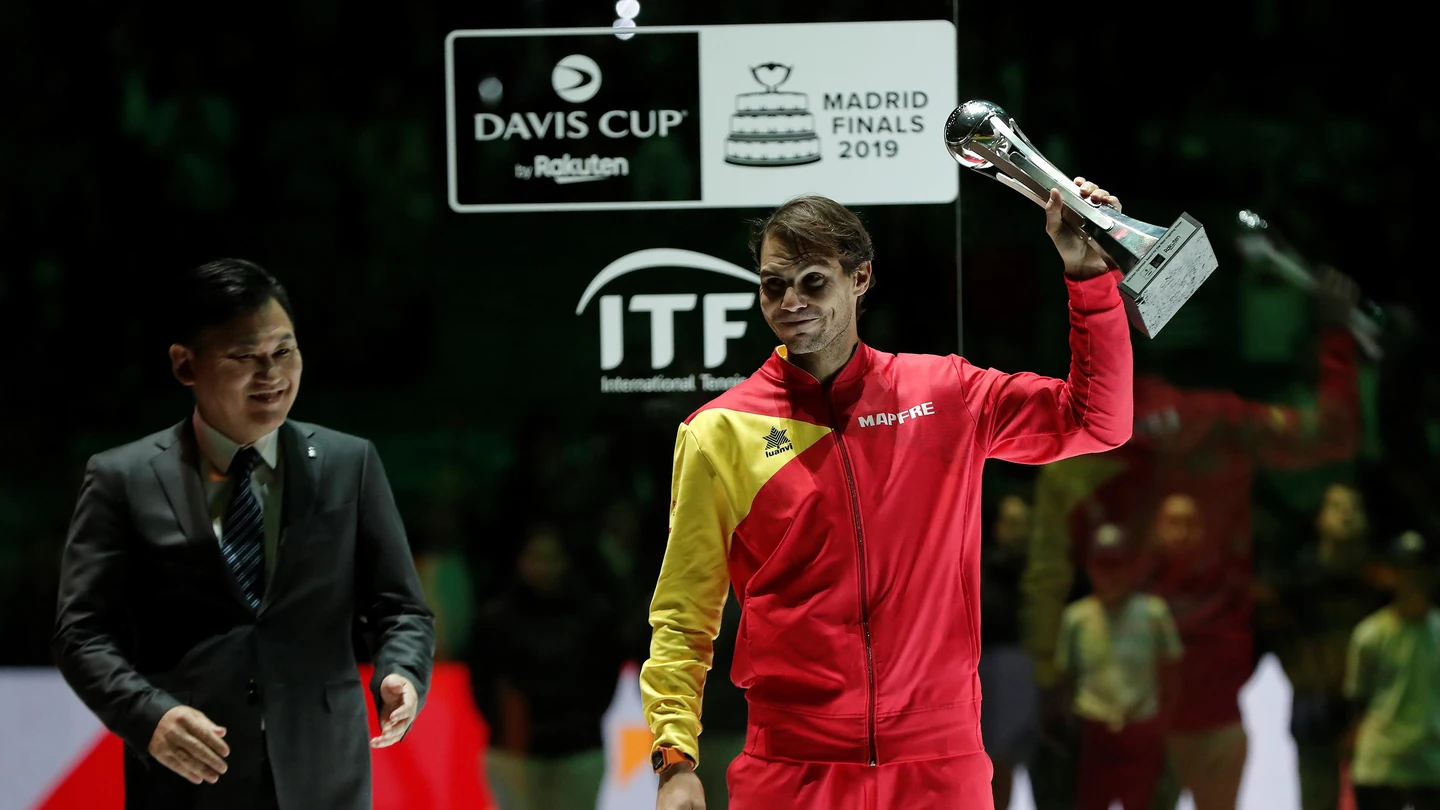Rafa Nadal, en la Copa Davis Rafa Nadal, en la Copa Davis