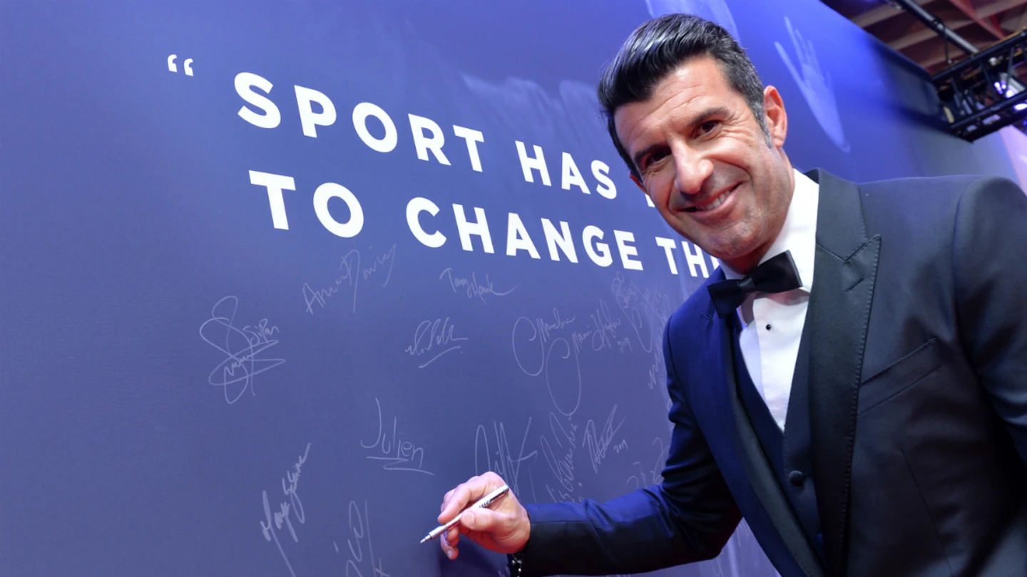 Luis Figo, en un evento Luis Figo, en un evento