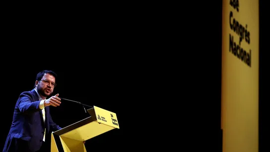 El coordinador general de ERC y vicepresidente de la Generalitat, Pere Aragonés El coordinador general de ERC y vicepresidente de la Generalitat, Pere Aragonés
