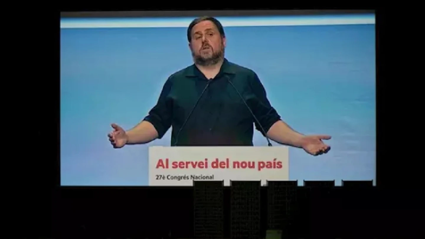 Imagen de Oriol Junqueras, líder de ERC Imagen de Oriol Junqueras, líder de ERC