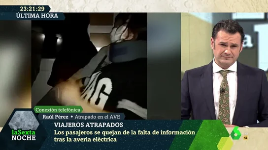 El imitador Raúl Pérez, atrapado en el AVE por un fallo eléctrico: "Vuelvo a casa por Navidad, pero la del año que viene" El imitador Raúl Pérez, atrapado en el AVE por un fallo eléctrico: "Vuelvo a casa por Navidad, pero la del año que viene"