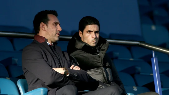 Mikel Arteta, en Goodison Park Mikel Arteta, en Goodison Park