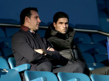 Mikel Arteta, en Goodison Park Mikel Arteta, en Goodison Park